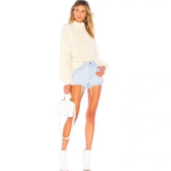 Lovers and Friends Prarie Sweater in Ivory Size XS - Picture 1 of 8